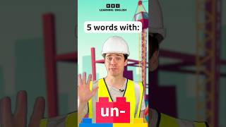 5 words with un- #shorts #vocabulary