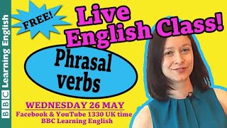 Live English Class: phrasal verbs