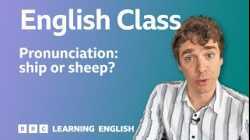 Pronunciation ?️ ship or sheep: Live English Class