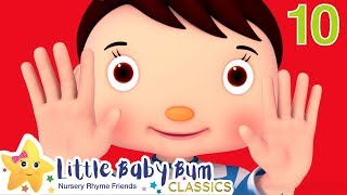 Ten Little Fingers Song! +More Nursery Rhymes & Kids Songs - ABCs and 123s | Little Baby Bum