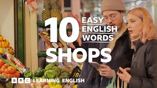 Shops: 10 Easy English Words ???