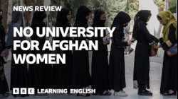 No university for Afghan women: BBC News Review