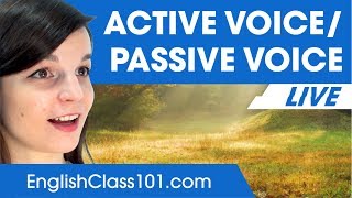 Active and Passive Verb Forms - Basic English Grammar