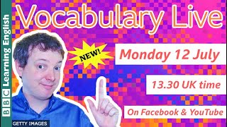 Vocabulary Live